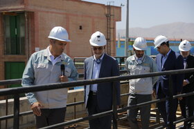 بازدید معاون وزیر صمت از فولاد مبارکه