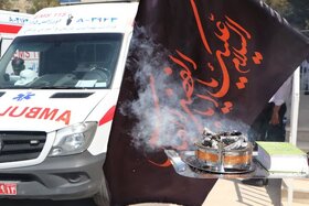 اعزام ۱۰ واحد امدادی اورژانس اصفهان به راهپیمایی اربعین