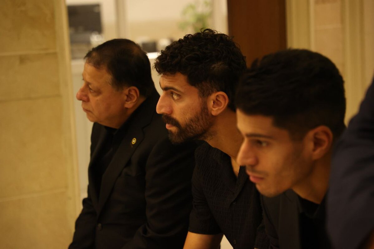 مراسم یادبود پدر پیام نیازمند و دایی محمد دانشگر به همت باشگاه فولاد مبارکه سپاهان