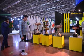غرفه فولاد مبارکه در سومین روز از پانزدهمین نمایشگاه بین‌المللی متالکس