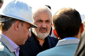 بازدید وزیر صمت از خطوط تولید و پروژه‌های توسعه‌ فولاد مبارکه