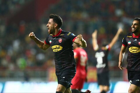 خلاصه بازی فولاد – پرسپولیس/ گلزنی یاسین در شب برد پرسپولیس مشکی‌پوش