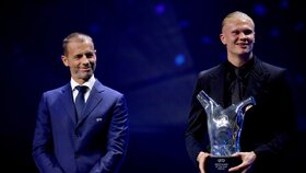 هالند بهترین بازیکن سال اروپا شد؛ گواردیولا جایزه بهترین مربی را برد