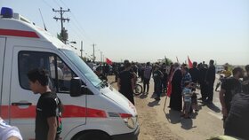 استقرار امدادگران اورژانس اصفهان در مرز چذابه تا ۱۸ شهریورماه