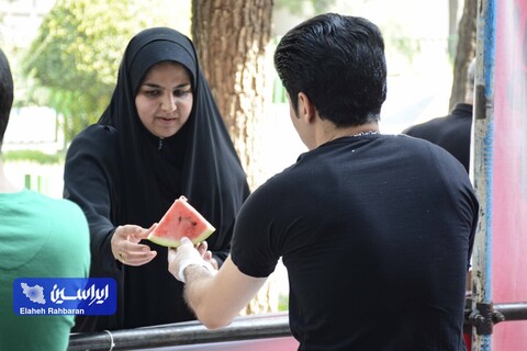برپایی موکب شهدای فولادمبارکه همزمان با اربعین حسینی