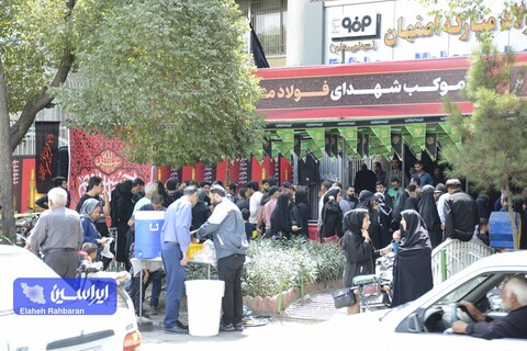 برپایی موکب شهدای فولادمبارکه همزمان با اربعین حسینی