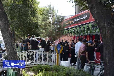 برپایی موکب شهدای فولادمبارکه همزمان با اربعین حسینی