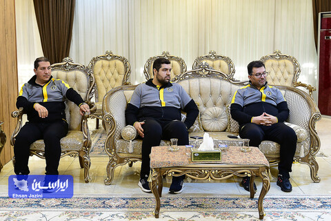 دیدار محمدرضا ساکت مدیرعامل سپاهان با سرکنسول ایران در عراق