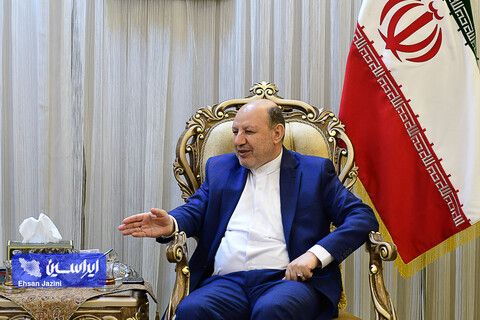 دیدار محمدرضا ساکت مدیرعامل سپاهان با سرکنسول ایران در عراق