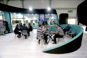 غرفه گروه فولاد مبارکه در سومین روز از اولین نمایشگاه تخصصی انرژی‌های نو و تجدیدپذیر اصفهان