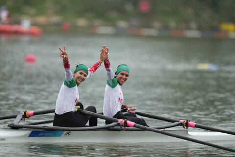 اولین مدالآوران ایران در بازیهای آسیایی مشخص شدند مهسا جاور و زینب نوروزی (قایقرانی بازیهای آسیایی هانگژو 2022)