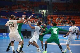 هندبال ایران به مرحله حذفی بازی‌های آسیایی رسید