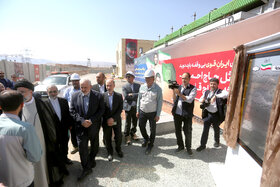 بازدید رئیس‌جمهور از شرکت فولاد مبارکه و آئین راه‌اندازی فاز اول نیروگاه شهید حاج احمد کاظمی