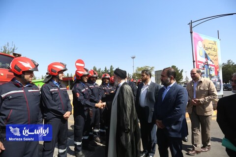 ورود رئیس جمهور به قلب صنعت فولاد ایران