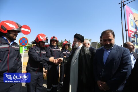 ورود رئیس جمهور به قلب صنعت فولاد ایران