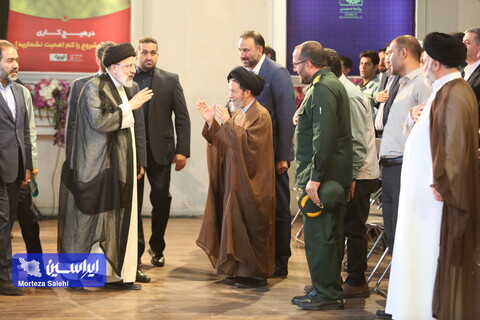 ورود رئیس جمهور به قلب صنعت فولاد ایران
