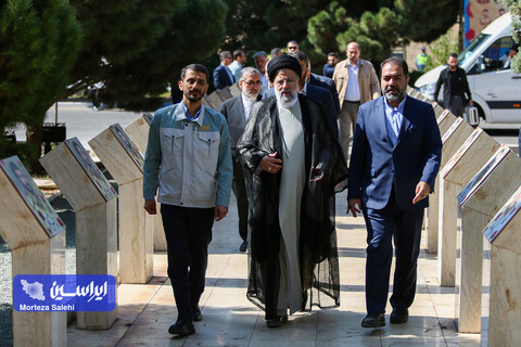 بازدید رئیس‌جمهور از شرکت فولاد مبارکه و آئین راه‌اندازی فاز اول نیروگاه شهید حاج احمد کاظمی