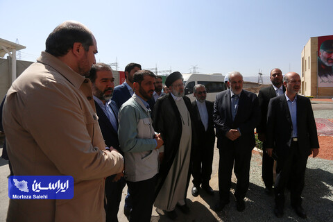 بازدید رئیس‌جمهور از شرکت فولاد مبارکه و آئین راه‌اندازی فاز اول نیروگاه شهید حاج احمد کاظمی