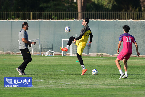 تمرین سپاهان پیش از دیدار الاتحاد