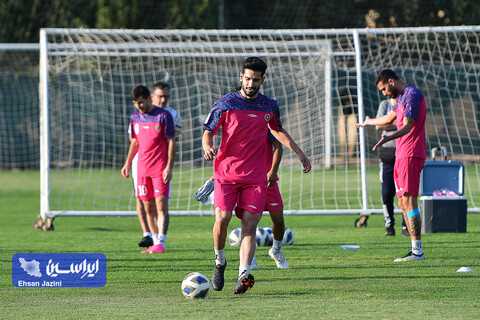تمرین سپاهان پیش از دیدار الاتحاد