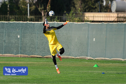 تمرین سپاهان پیش از دیدار الاتحاد