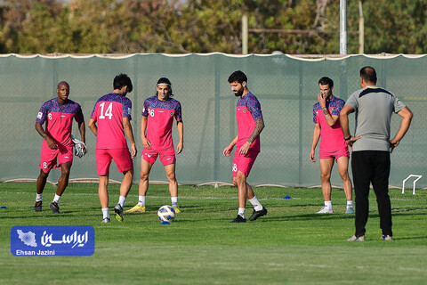 تمرین سپاهان پیش از دیدار الاتحاد