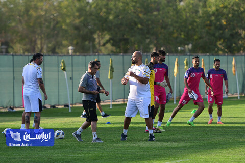 تمرین سپاهان پیش از دیدار الاتحاد