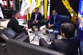 غرفه فولاد مبارکه در اولین روز از بیست و دومین نمایشگاه بین المللی تاسیسات