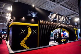 غرفه فولاد مبارکه در اولین روز از بیست و دومین نمایشگاه بین المللی تاسیسات