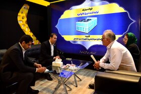 غرفه فولاد مبارکه در اولین روز از بیست و دومین نمایشگاه بین المللی تاسیسات