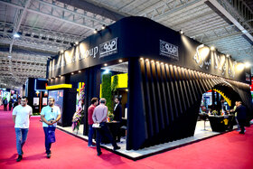 غرفه فولاد مبارکه در اولین روز از بیست و دومین نمایشگاه بین المللی تاسیسات