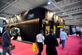 غرفه فولاد مبارکه در اولین روز از بیست و دومین نمایشگاه بین المللی تاسیسات