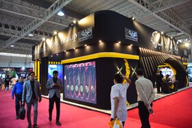 غرفه فولاد مبارکه در اولین روز از بیست و دومین نمایشگاه بین المللی تاسیسات