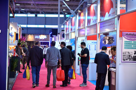 اولین روز از بیست و دومین نمایشگاه بین المللی تاسیسات