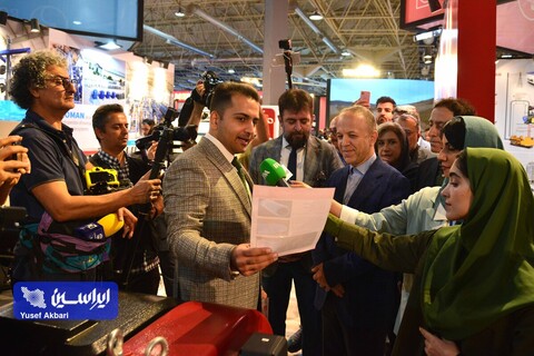 افتتاحیه بیست و دومین نمایشگاه بین المللی تاسیسات با حضور معاون وزیر صمت