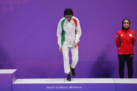 آخرین مدال ایران را سارا بهمنیار کسب کرد