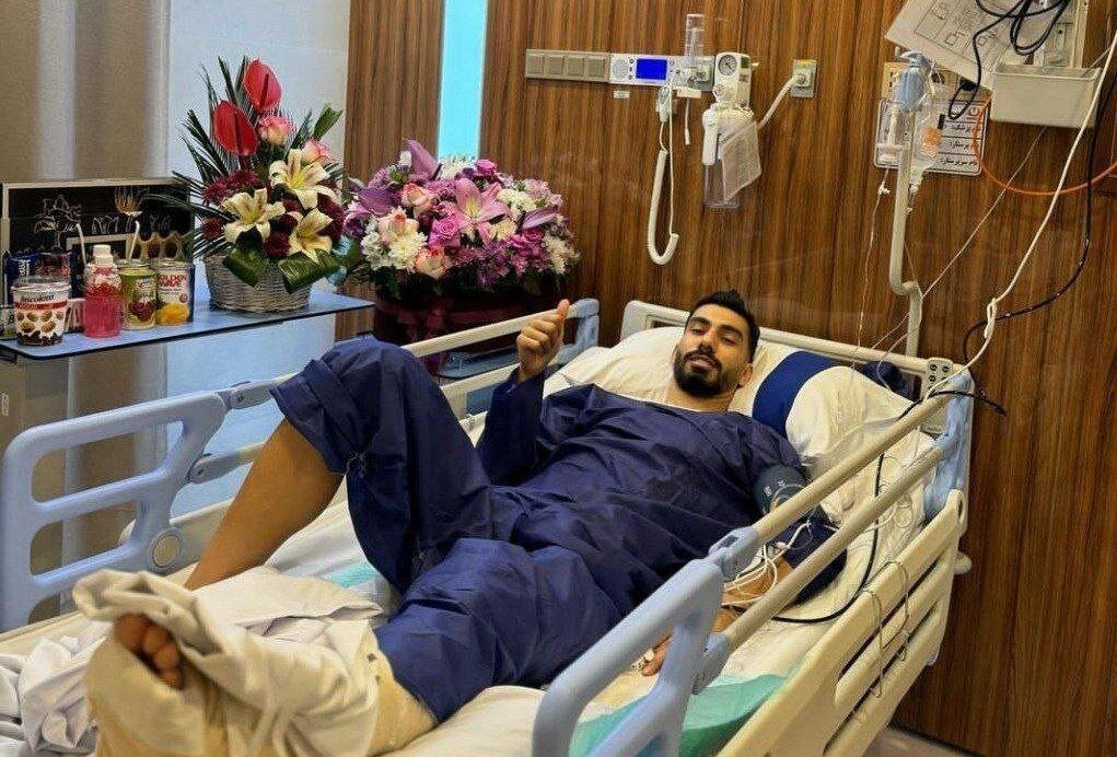 رضا شکاری زیر تیغ جراحی رفت