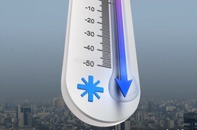 کاهش ۳ درجه‌ای دمای هوا در اصفهان