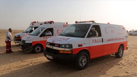 تجمع سراسری امدادگران و کادر درمان کشور در میدان فلسطین  مدادگران فلسطین