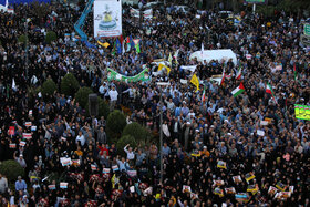 حماسه مردم اصفهان در حمایت از مردم غزه