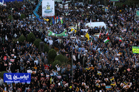 حماسه مردم اصفهان در حمایت از مردم غزه