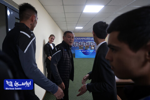 نشست خبری پیش از دیدار تیم فوتبال سپاهان و آلمالیق ازبکستان