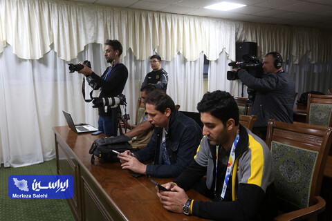 نشست خبری پیش از دیدار تیم فوتبال سپاهان و آلمالیق ازبکستان