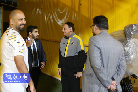 تمرین پیش از بازی سپاهان - آلمالیق در لیگ قهرمانان