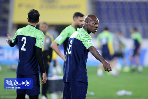 تمرین پیش از بازی سپاهان - آلمالیق در لیگ قهرمانان