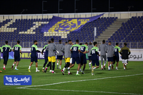 آخرین تمرین تیم سپاهان پیش از بازی با آلمالیق  ازبکستان در لیگ قهرمانان آسیا