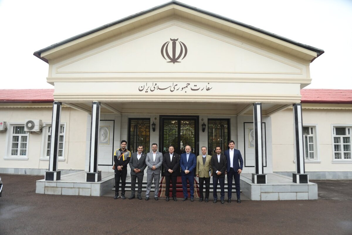 دیپلماسی ورزشی در دستور کار سپاهان/ ملاقات محمدرضا ساکت با سفیر ایران در ازبکستان