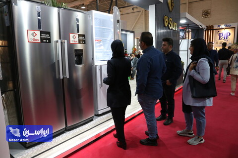 اولین روز از نمایشگاه لوازم خانگی