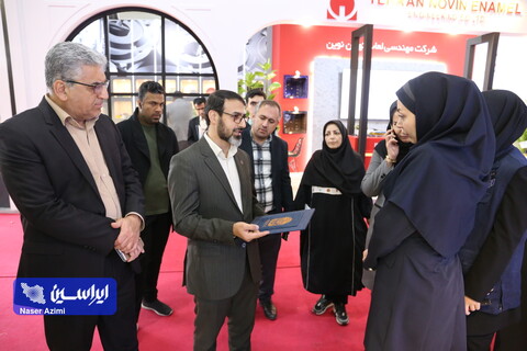 غرفه فولاد مبارکه در آخرین روز نمایشگاه بین المللی صنعت لوازم خانگی