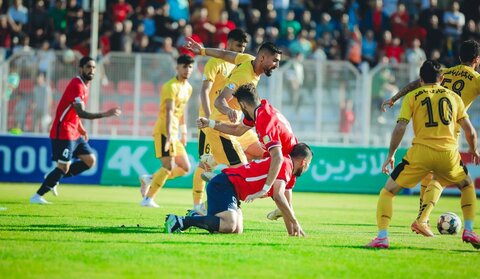 خلاصه بازی نساجی – سپاهان/ گل نجات‌بخش دانشگر